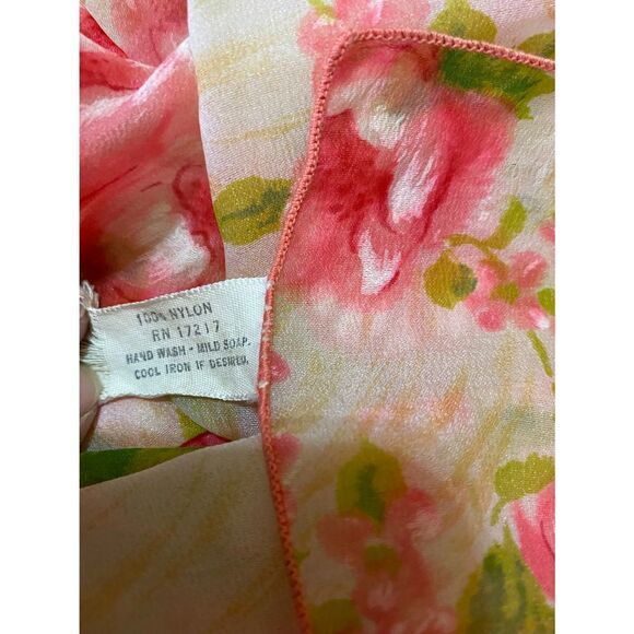 Vintage | Floral Sheer Scarf - Picture 3 of 3